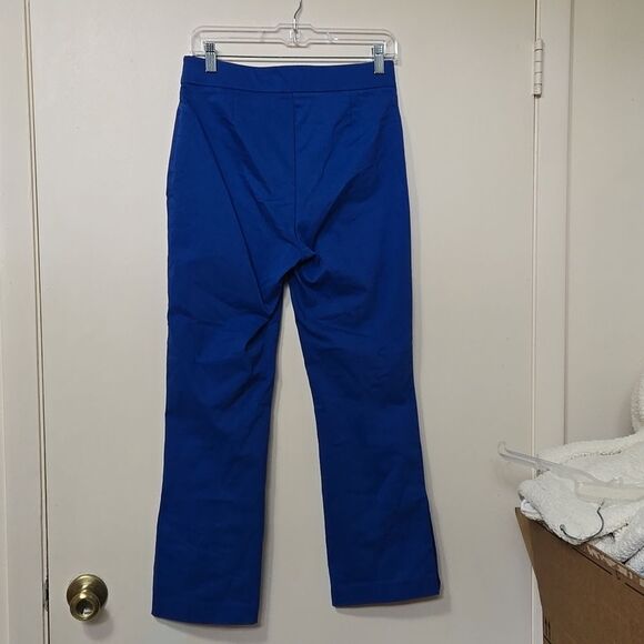 Counterparts Pull-on Pants Womens Size Small Blue Gold Button Hem Trousers - Picture 6 of 7
